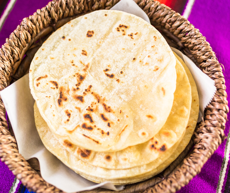 The BEST fresh milled flour Tortillas